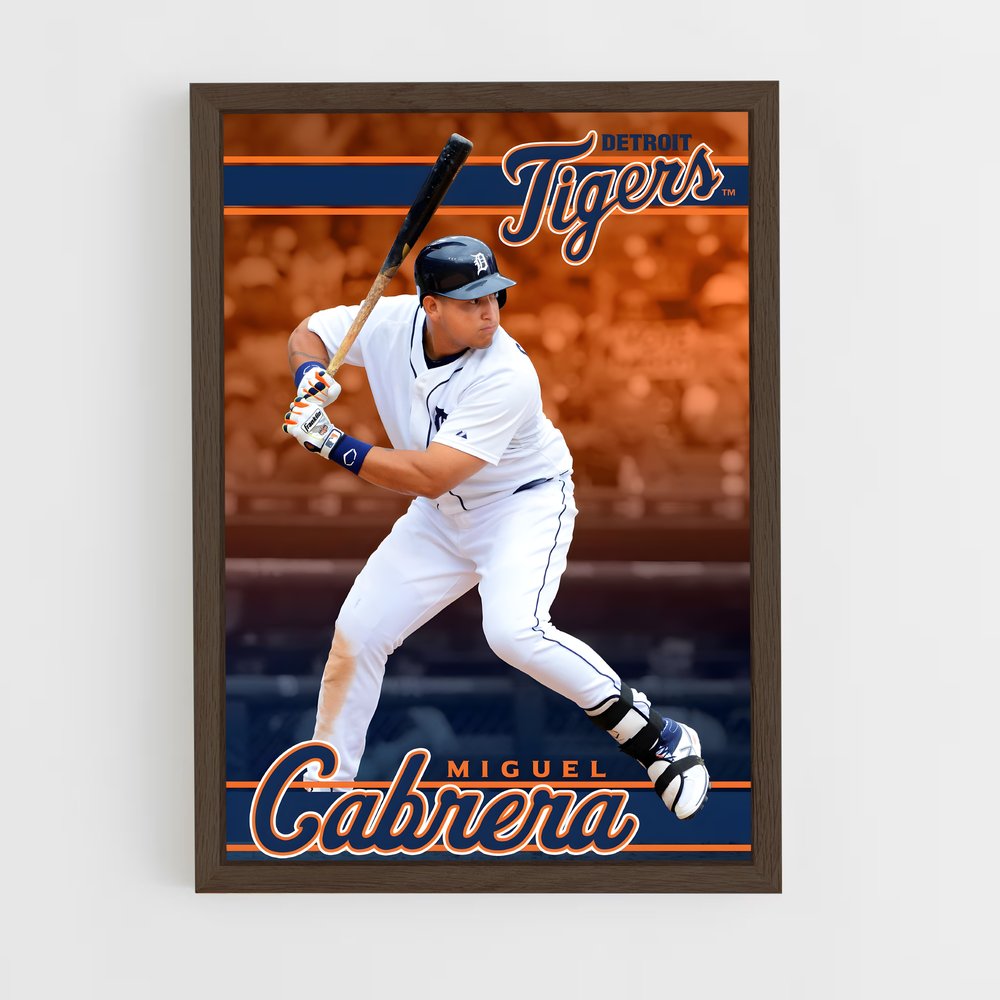 Poster Miguel roi – affiche Baseball (vue 5)